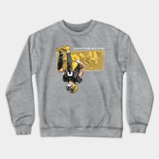 Christian Watson Green Bay Highlight Backflip Crewneck Sweatshirt